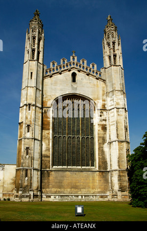 Kings College cappella Cambridge università, Inghilterra Foto Stock