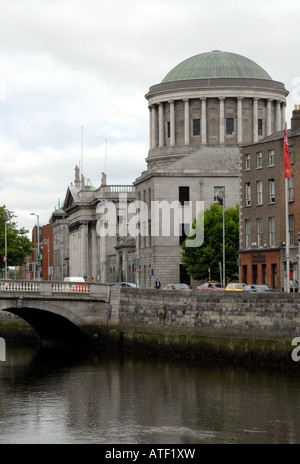 Quattro campi da tennis Dublin City www osheaphotography com Foto Stock