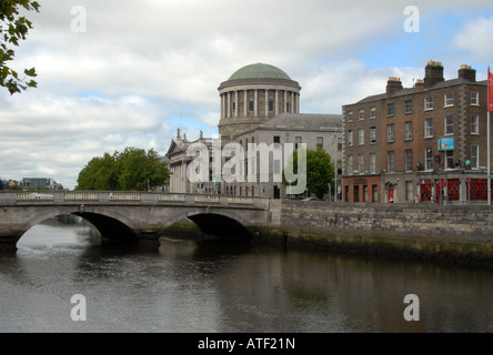 Quattro campi da tennis Dublin City www osheaphotography com Foto Stock