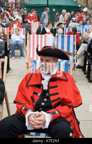 National Town Criers Championship Hastings East Sussex Inghilterra anni '2006 2000 Regno Unito.HOMER SYKES Foto Stock