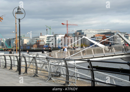 Dublino Dockland riqualificazione osheaphotography www com Foto Stock