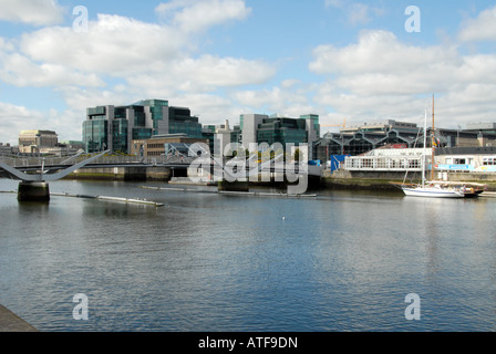 Irish Financial Services Centre IFSC Dublin Docklands www osheaphotography com Foto Stock