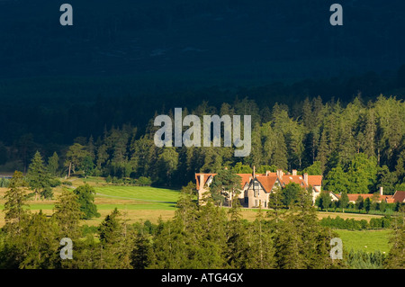 Mar Lodge, vicino a Braemar nei Cairngorms Foto Stock