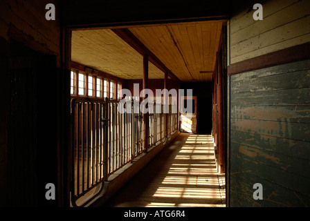 Immagine di stock di grande fienile di Sir William Van Horne con i ministri sull isola New Brunswick Canada Foto Stock