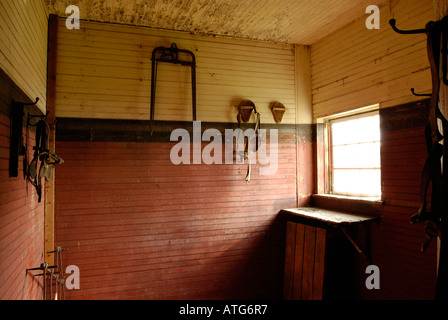 Immagine di stock di grande fienile di Sir William Van Horne con i ministri sull isola New Brunswick Canada Foto Stock