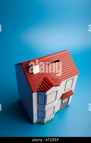Salvadanaio di casa Foto Stock