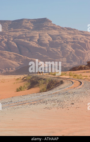 Hejaz Railway, Wadi Rum, Giordania Foto Stock