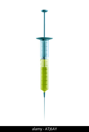 siringa Spritze Foto Stock