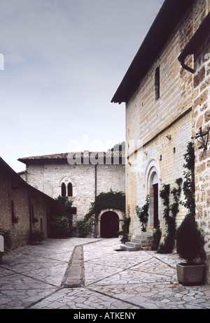 Italia - S. Eutizio abbey - Foligno - Umbria Foto Stock