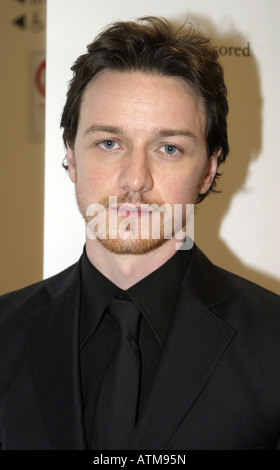 James McAvoy l'attore scozzese che è apparso nel film di espiazione e l'ultimo re di Scozia Foto Stock