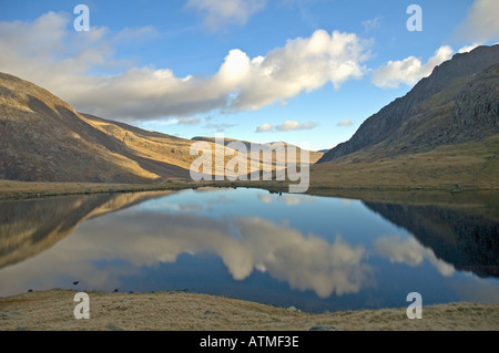 Lyn Idwal Galles del Nord Foto Stock