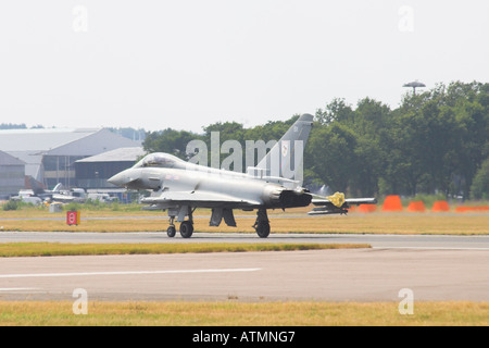 Raf Eurofighter Typhoon scivolo di distribuzione Foto Stock