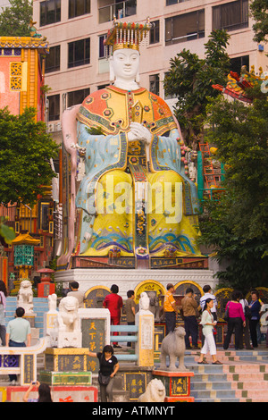 HONG KONG CINA il Tempio di Tin Hau presso Repulse Bay sull'Isola di Hong Kong Foto Stock