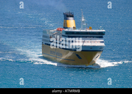 Corsica traghetti Sardegna Nizza Francia Foto Stock