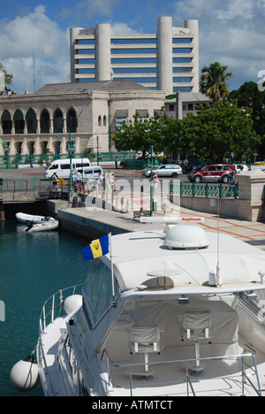 La zona ponte, Bridgetown, Barbados, Caraibi Foto Stock