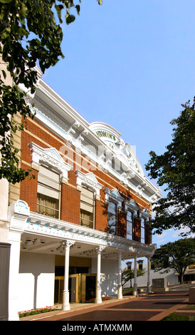 Irwin s Bank in downtown Columbus Indiana Foto Stock