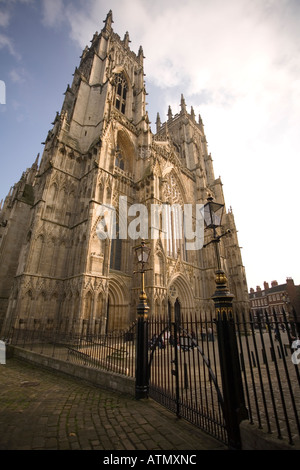 York Minster England Regno Unito Foto Stock
