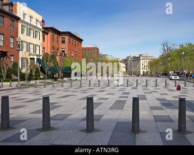 Blair House su Pennsylvania Avenue a Washington DC Foto Stock