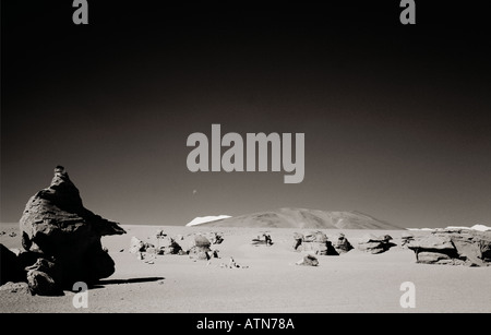 Viaggi nel mondo. Paesaggio della Valle della Luna nel Deserto di Atacama nel Cile del sud America. Cultura viaggiatore Wanderlust evasione Foto Stock