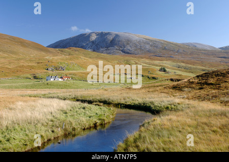 Casa pastori Inchnadamph Sutherland. XPL 3859-369 Foto Stock