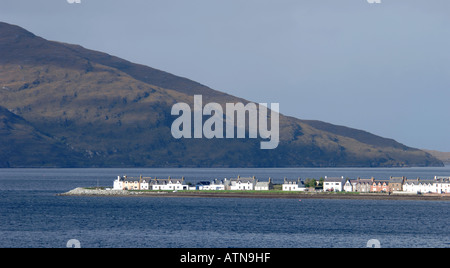 Il Nord Ovest la pesca e al porto dei traghetti di Ullapool Wester Ross, Scozia. XPL 3823-366 Foto Stock