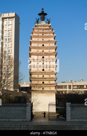 West Pagoda, Dong si Ta, Kunming, Yunnan, Cina Foto Stock