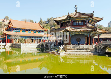 Tempio di Yuantong, Kunming, Yunnan, Cina Foto Stock