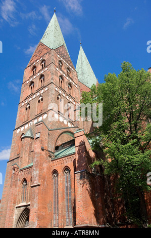 St. Marien chiesa / Lubeck Foto Stock