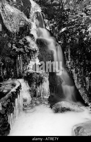 Forza di Moss cascata,Newlands valley,Cumbria, Regno Unito Foto Stock