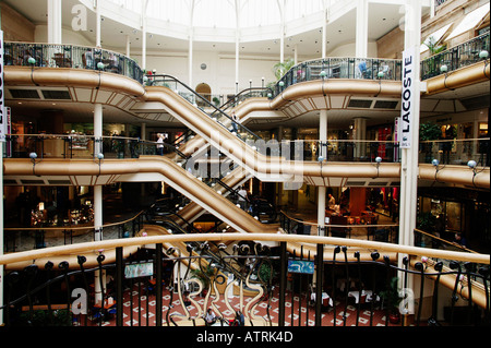 Shopping center Princess Square / Glasgow / Kaufhaus Foto Stock