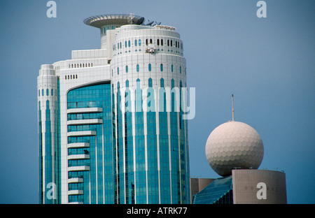 Dubai Creek Tower / Etisalat Edificio / Dubai Foto Stock