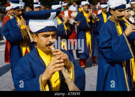 Istanbul Turchia Janissaries Band Foto Stock