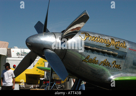 Aeroplano a Reno gare aria Reno Nevada USA Foto Stock