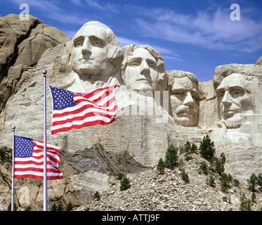 Stati Uniti d'America - Dakota del Sud: Mount Rushmore National Memorial Foto Stock