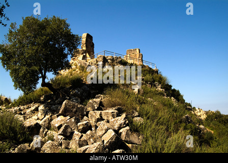 Il castello di Montfort Israele Foto Stock