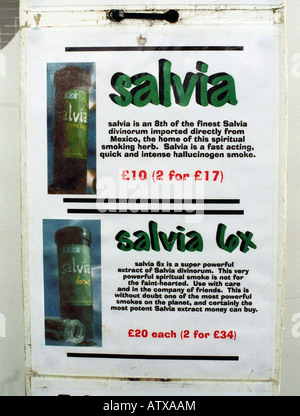 In stallo la vendita di succedanei del legale di stupefacenti illegali al festival di cannabis in Brockwell Park nel Sud di Londra. Foto Stock