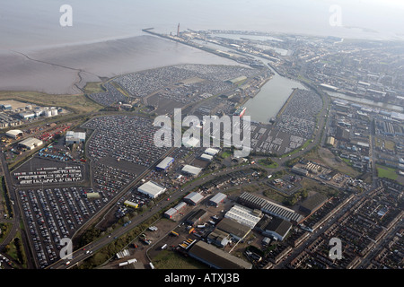 Docks di Grimsby Foto Stock