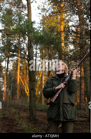 Una pistola la Ford sparare in Cotswolds Foto Stock