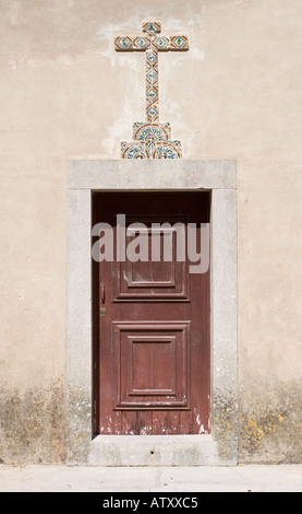 La Chiesa porta a Sintra Portogallo Foto Stock