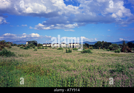 AFRICA KENYA Taita Hills Salt Lick Safari Lodge Hotel Hilton Resort Hotel in Taita Hills Wildlife Sanctuary Foto Stock