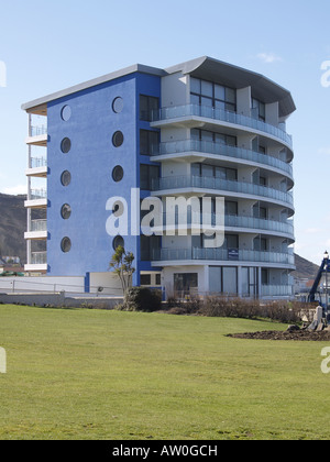 Nuovo sviluppo residenziale, Hotel Bath Road, Condino Sul sito del vecchio bagno Hotel. Quasi finito. Westward Ho, Foto Stock