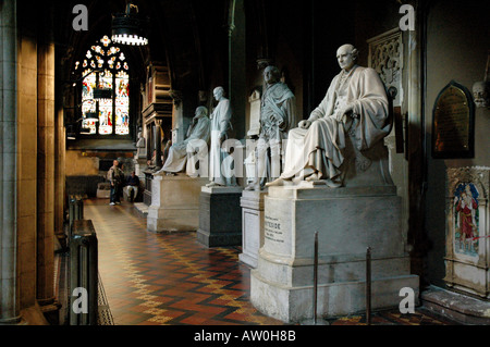 Monumenti St Patricks Cattedrale Anglicana Dublino Irlanda Foto Stock