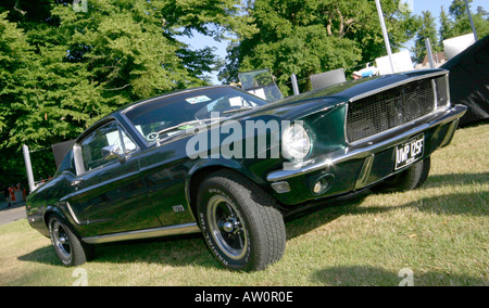 1968 Ford Mustang GT 289 a Goodwood Festival della velocità, Sussex, Regno Unito. Foto Stock