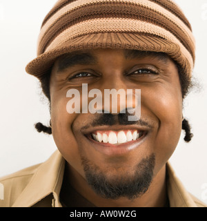 Bel ritratto maschile. Foto Stock