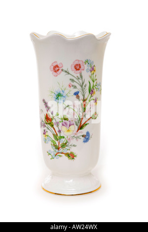 Aynsley bella bone china vase Foto Stock