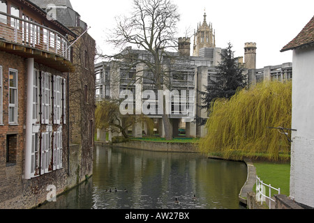 St Johns da Maddalena bridge. Cambridge Cambridgeshire. East Anglia. Regno Unito. Foto Stock