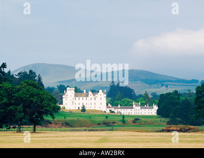 Castello di Blair a Blair Atholl, Tayside, Scotland, Regno Unito. Casa del duca di Atholl vicino Pitlochry, Killiecrankie. Date dal 1269 Foto Stock