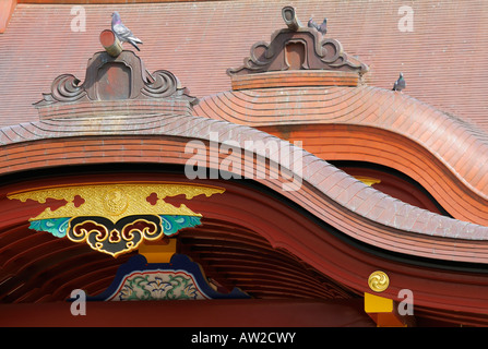 Il Tsurugaoka Hachimangu Santuario a Kamakura JP Foto Stock