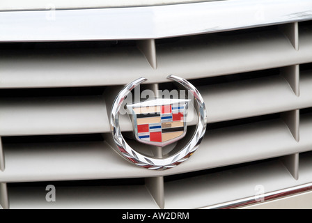 Cadillac badge di auto di lusso del logo General Motors Foto Stock