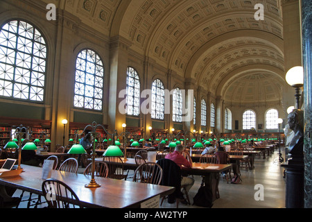 Boston Public Library Foto Stock